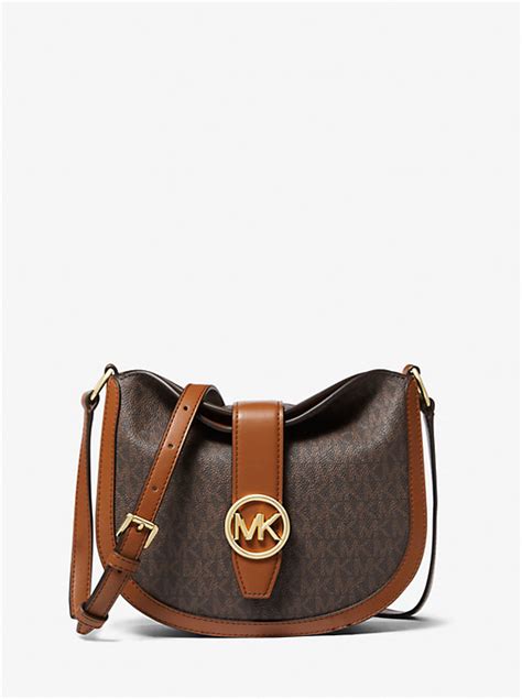 michael kors outlet gabby small signature logo hobo crossbody bag|michael kors where to buy.